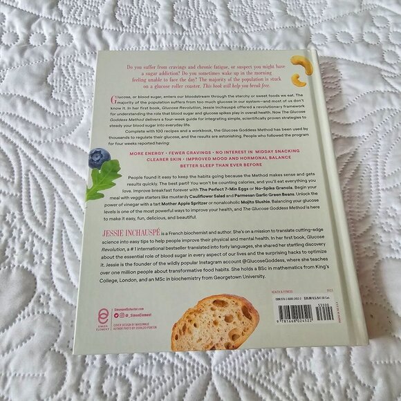 The Glucose Goddess Method Hardcover Book By Jessie Inchauspé - Picture 2 of 10